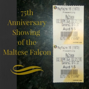 75th AnniversaryShowing of theMaltese Falcon